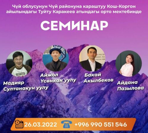 Мектеп окуучулары катышкан долбоорлор